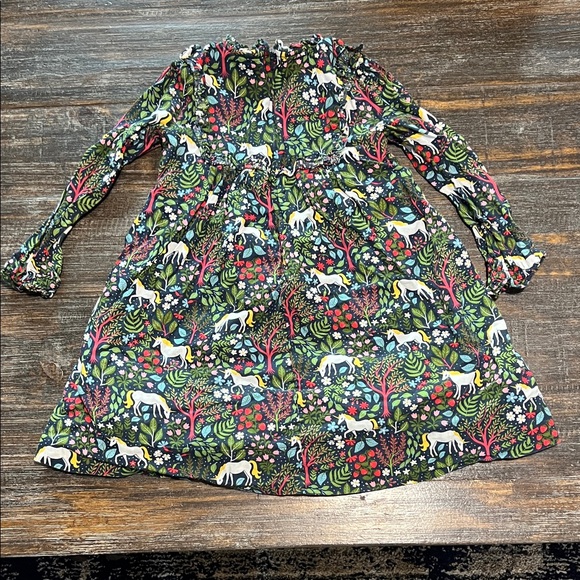 Mini Boden Multicolor Unicorn Dress - Picture 5 of 5
